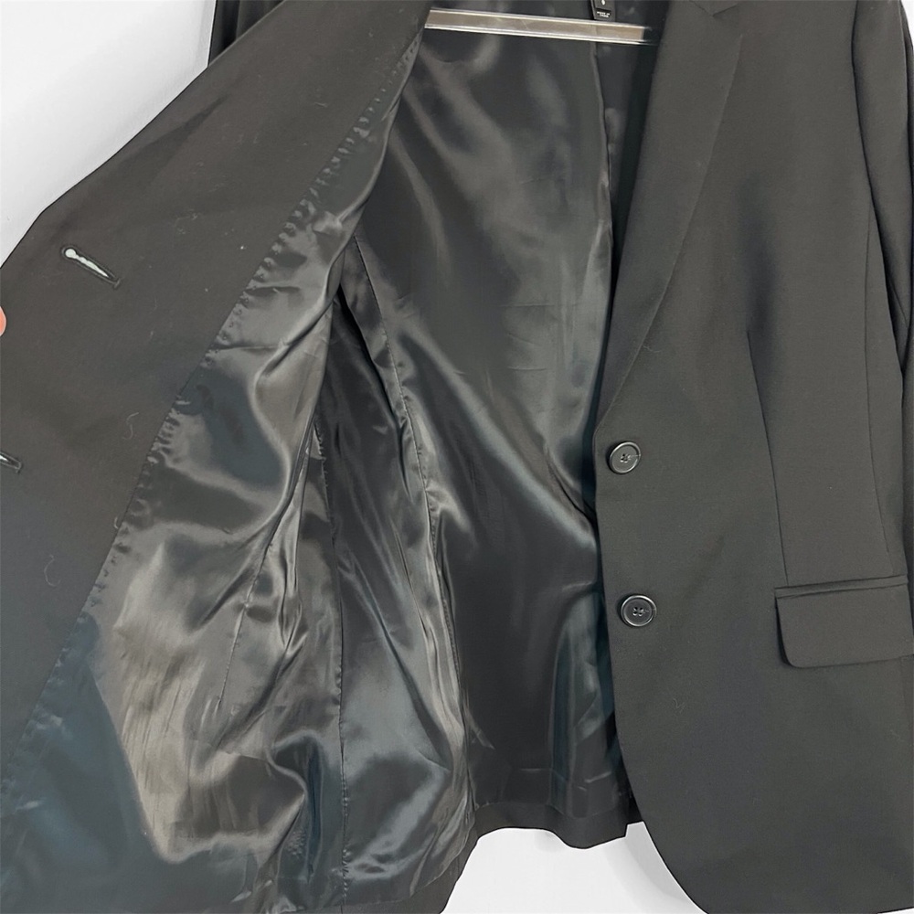 J. Crew 1035 Super 120's Wool Black Blazer Jacket - Picture 10 of 15